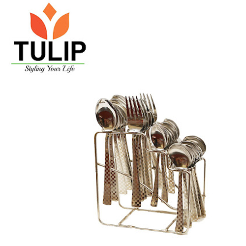 Tulip Cutlery Set Decora- 24pcs